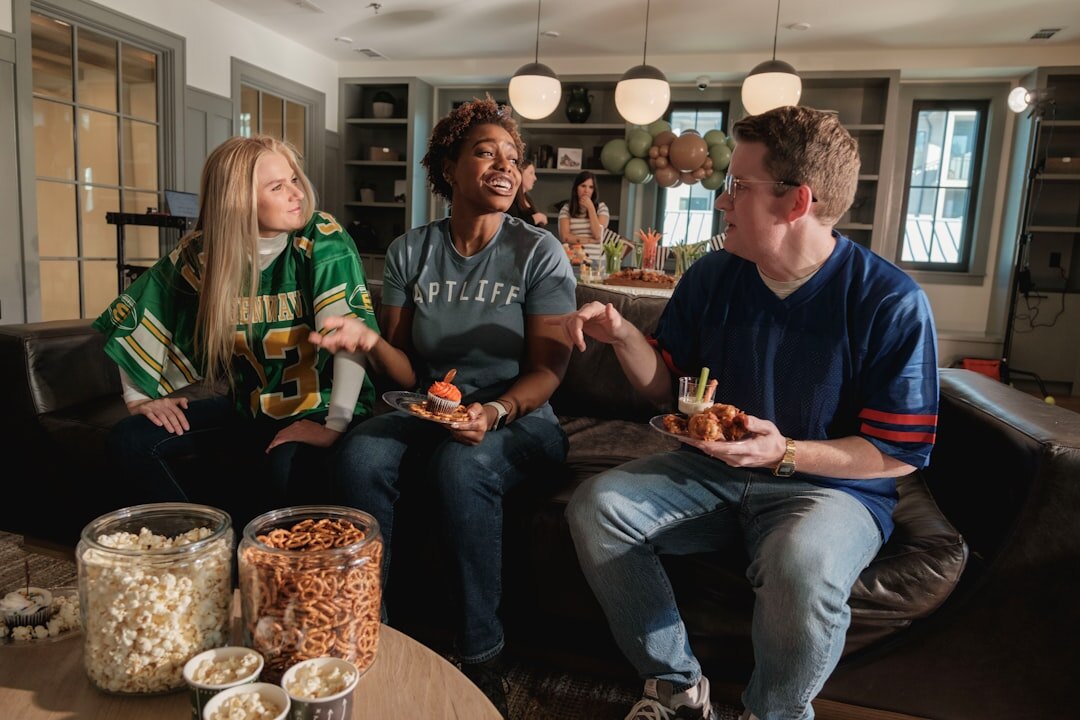 family gathering at home